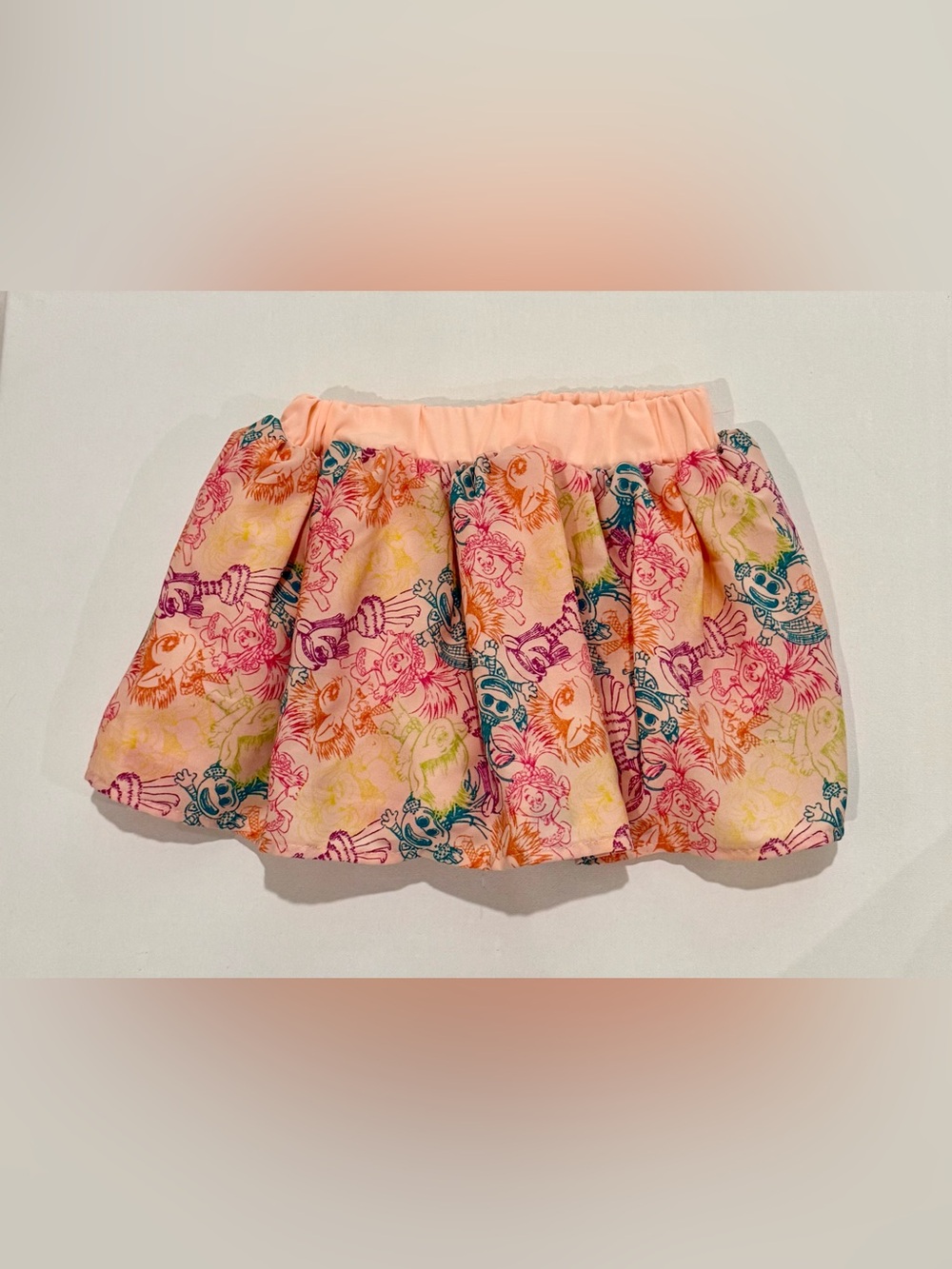 Trolls Multicolor Printed Skirt